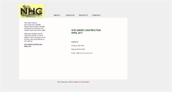 Desktop Screenshot of nhcconstruction.com